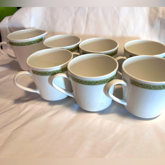 1970's Centura by Corning Set of 6 mugs + creamer - Picture 1 of 6